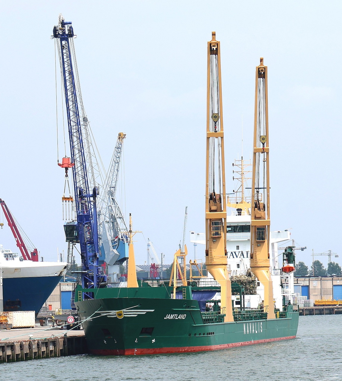 Jamtland Cargo Ship Port