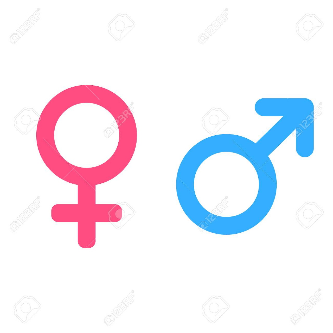 Female Male Gender Symbols