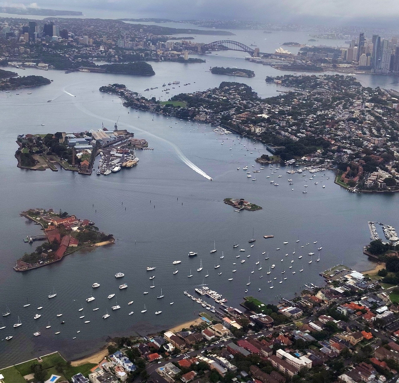 Sydney from above