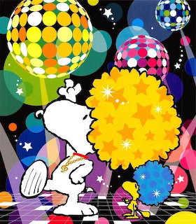 Snoopy Woodstock Disco Dance