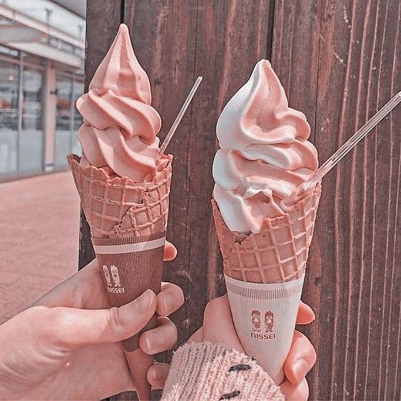 Soft Serve Ice Cream Cones