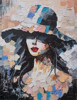 Woman in Black Hat
