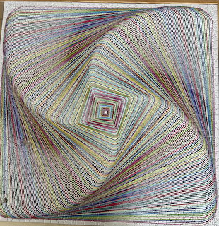 Abstract Line Spiral