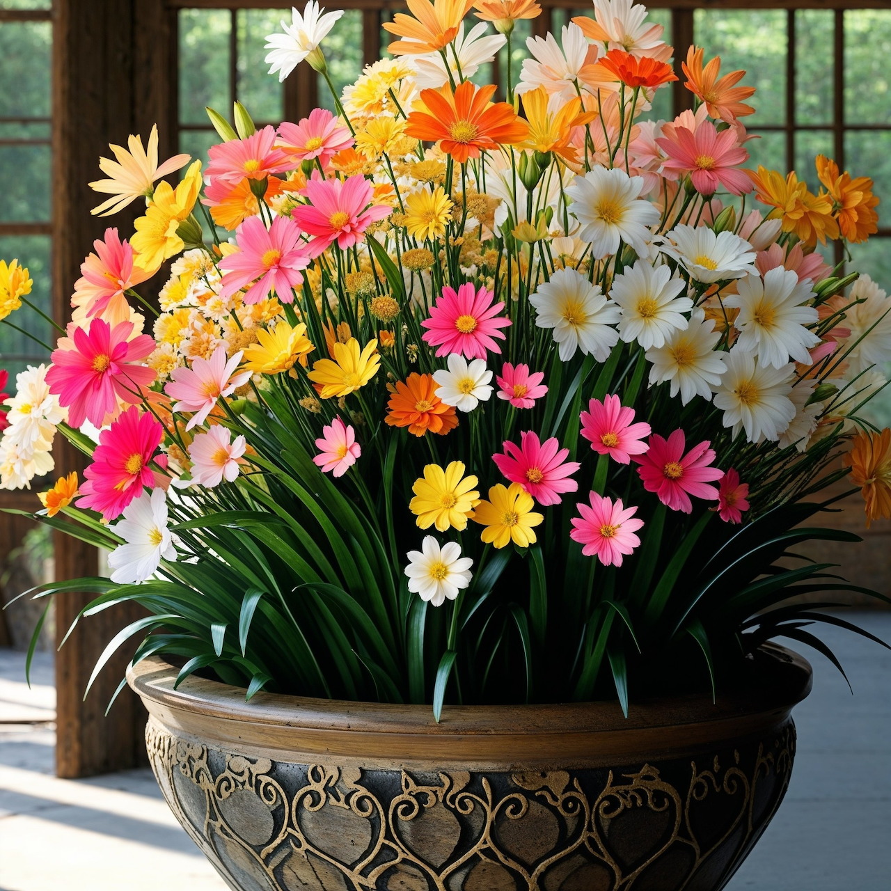 Colorful Gerbera Daisy Bouquet