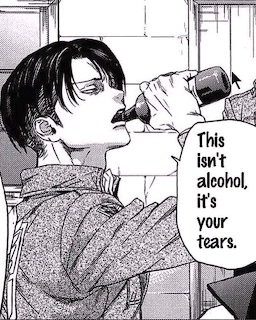 Levi Ackerman Manga Panel