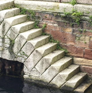 Stone Dock Steps
