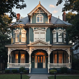 Victorian House with Turret