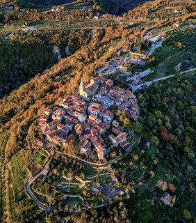 Grisignana Croatia Aerial View