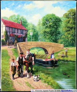 Horse by Canal