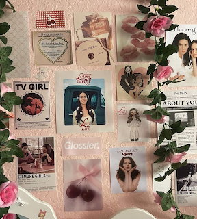 Pink Wall Collage