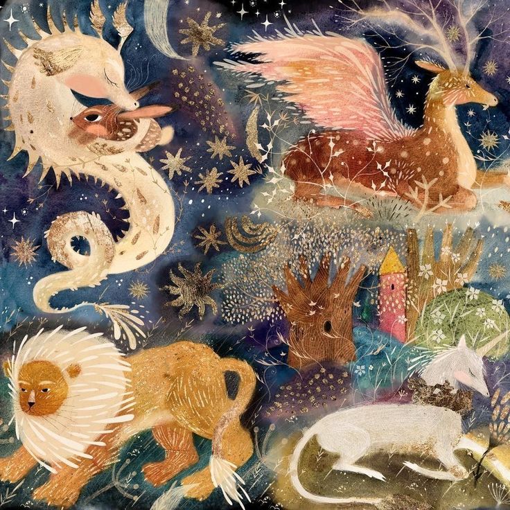 Fantasy Animals Celestial Art