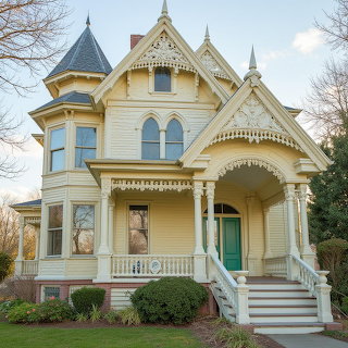 Victorian Cream House