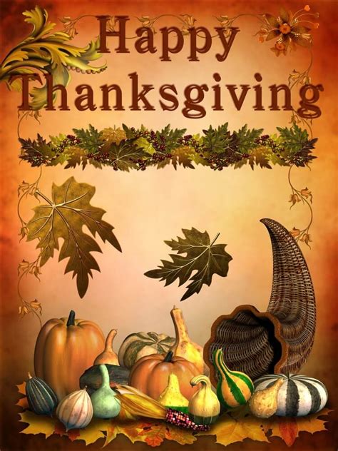 Roasted turkey on a Thanksgiving table with pumpkins and autumn side dishes