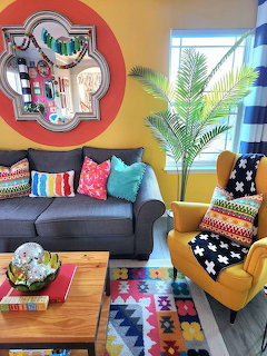 Colorful Modern Living Room