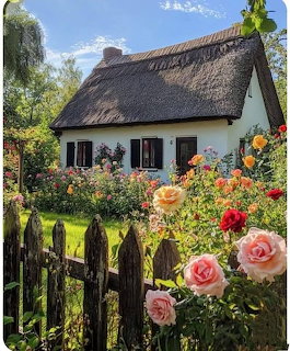Thatched Cottage Garden