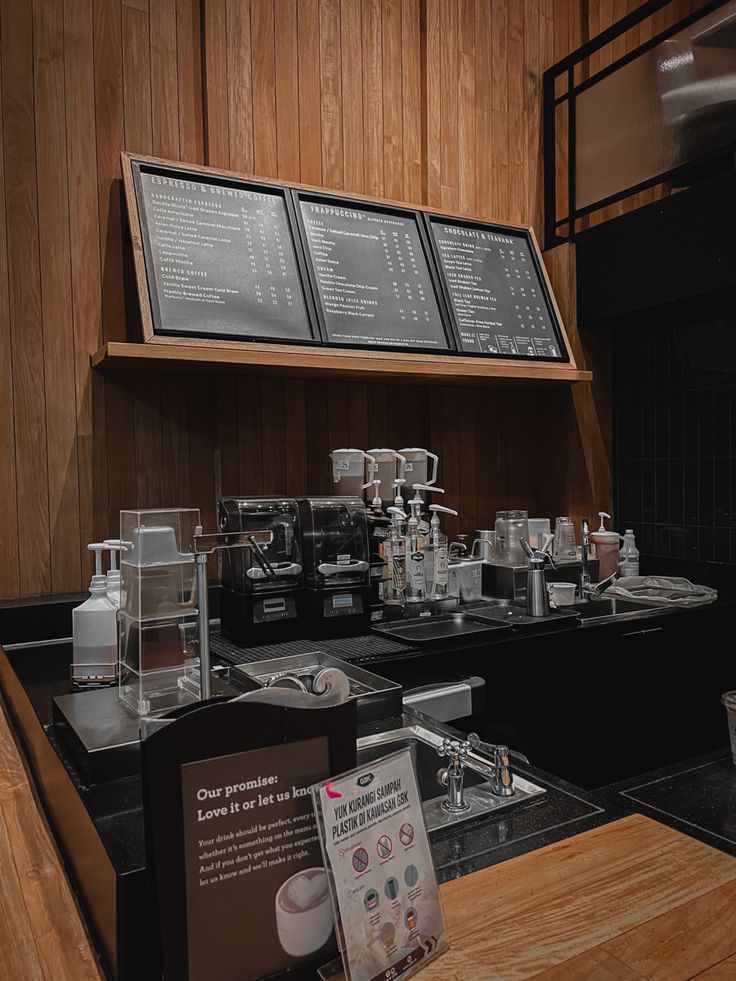 Coffee Shop Counter