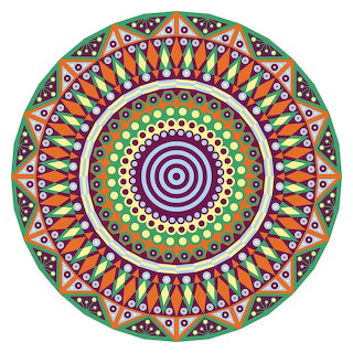 Colorful Mandala Circle