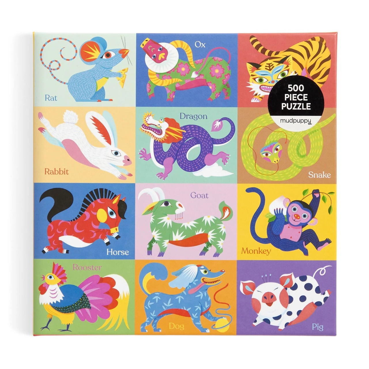 Colorful Zodiac Animals