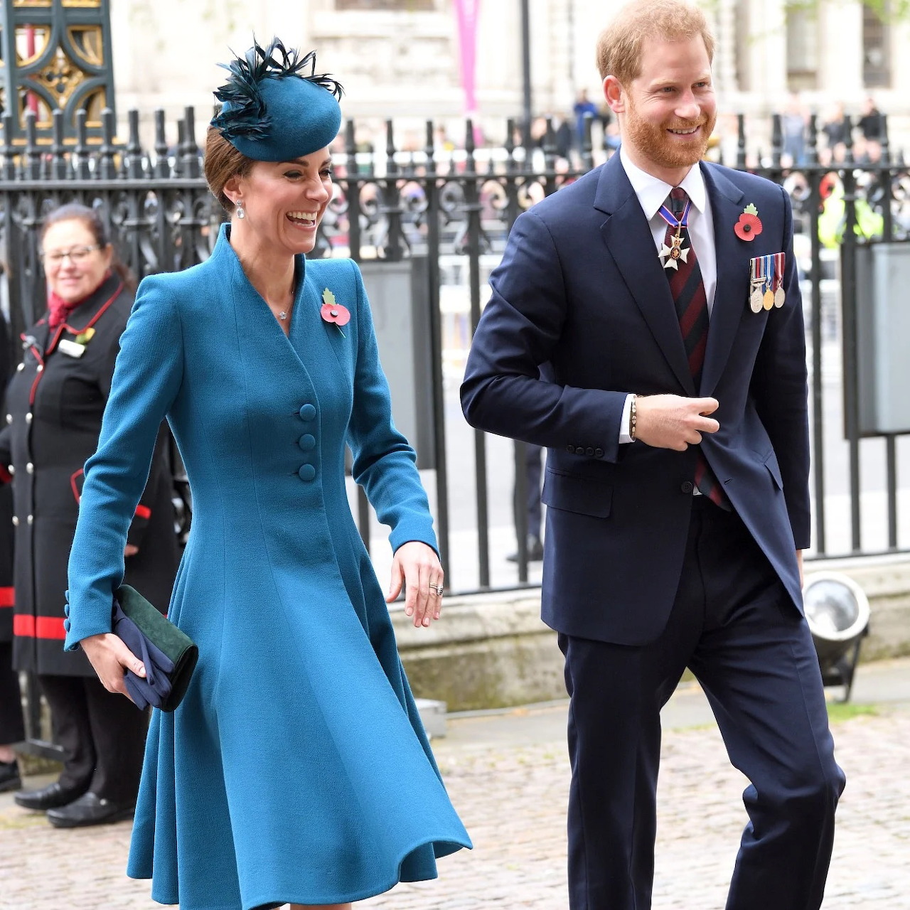 Kate & Harry Laugh in Happier Days