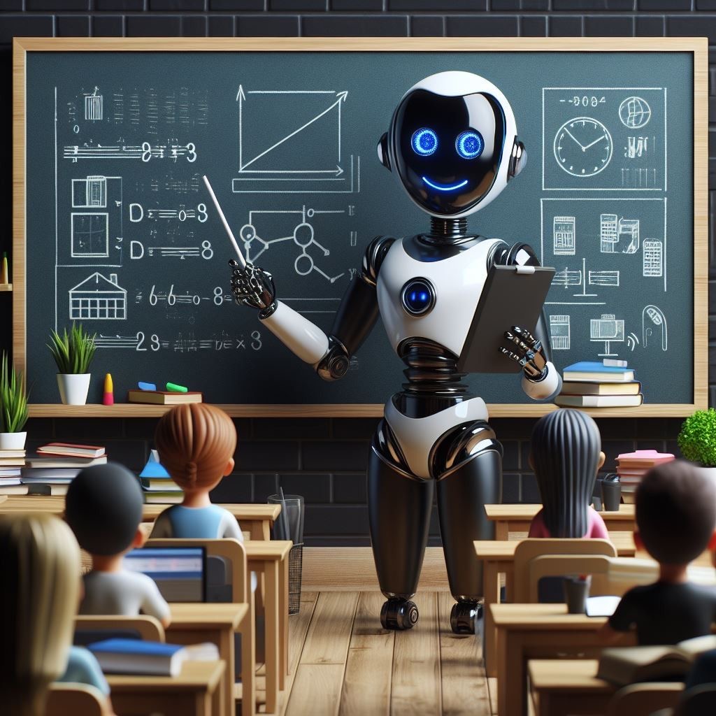 Robot Teacher Classroom