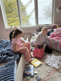 Girls Playing in Bedroom