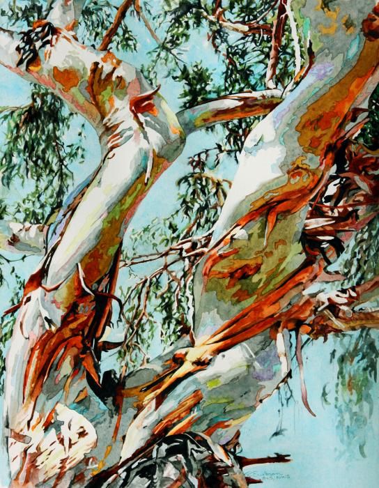 Eucalyptus Tree Painting