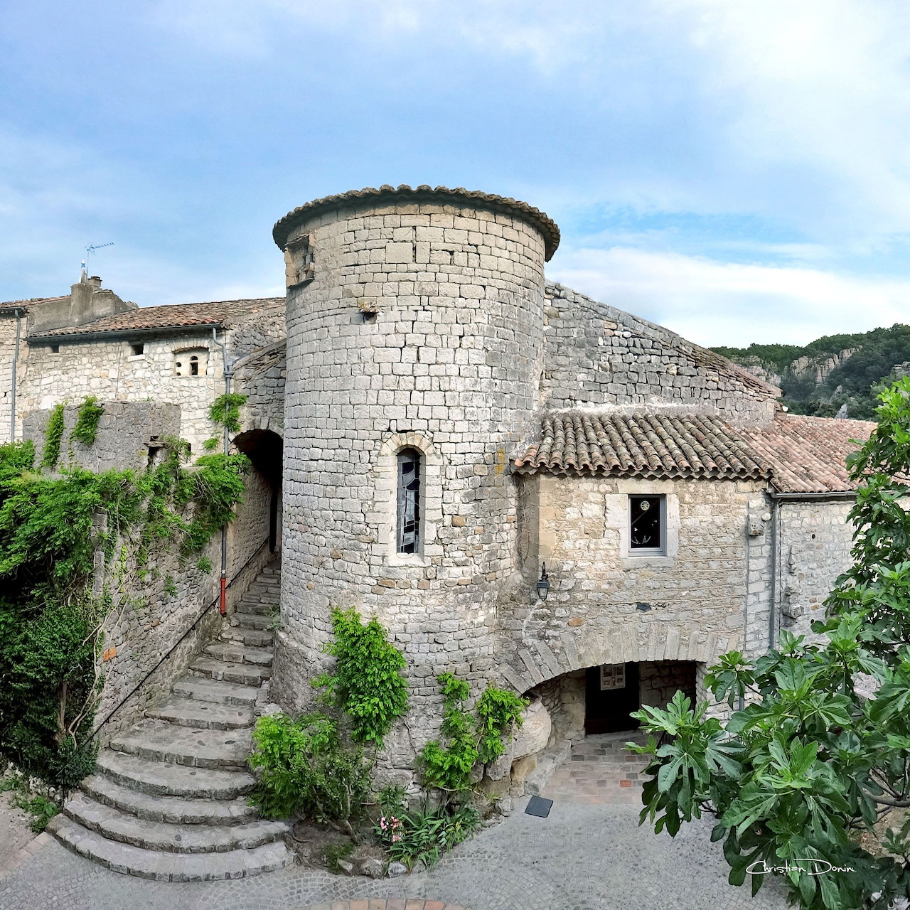 Stone Castle Tower France