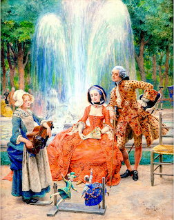 Puppet Theater Park Scene