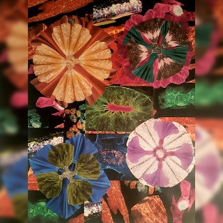 Floral Art Collage