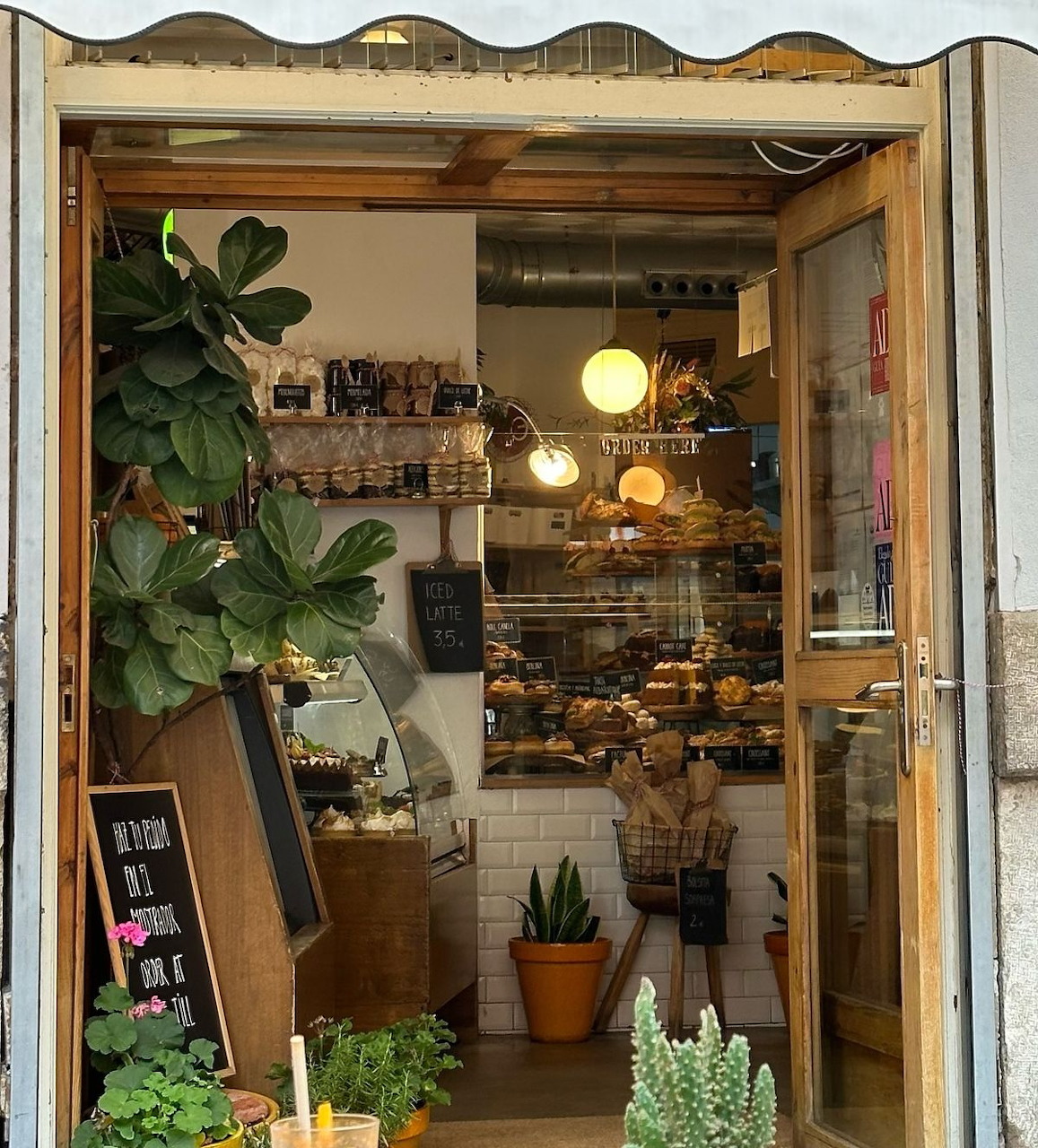 Cottagecore Cafe Exterior