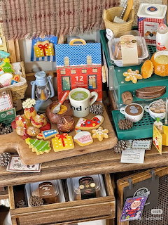 Christmas Miniature Food Display