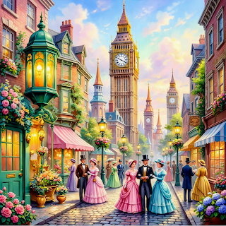 Big Ben Street Scene