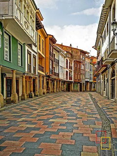 Calle Rivero in Avilés