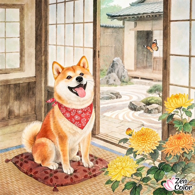 Shiba Inu Garden