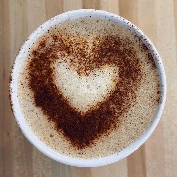 Heart Latte Art