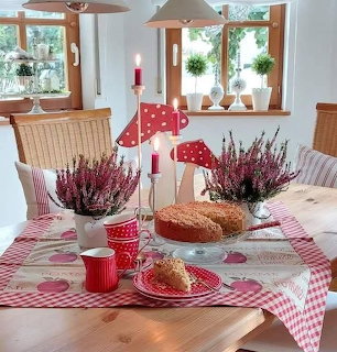 Cozy Table Setting