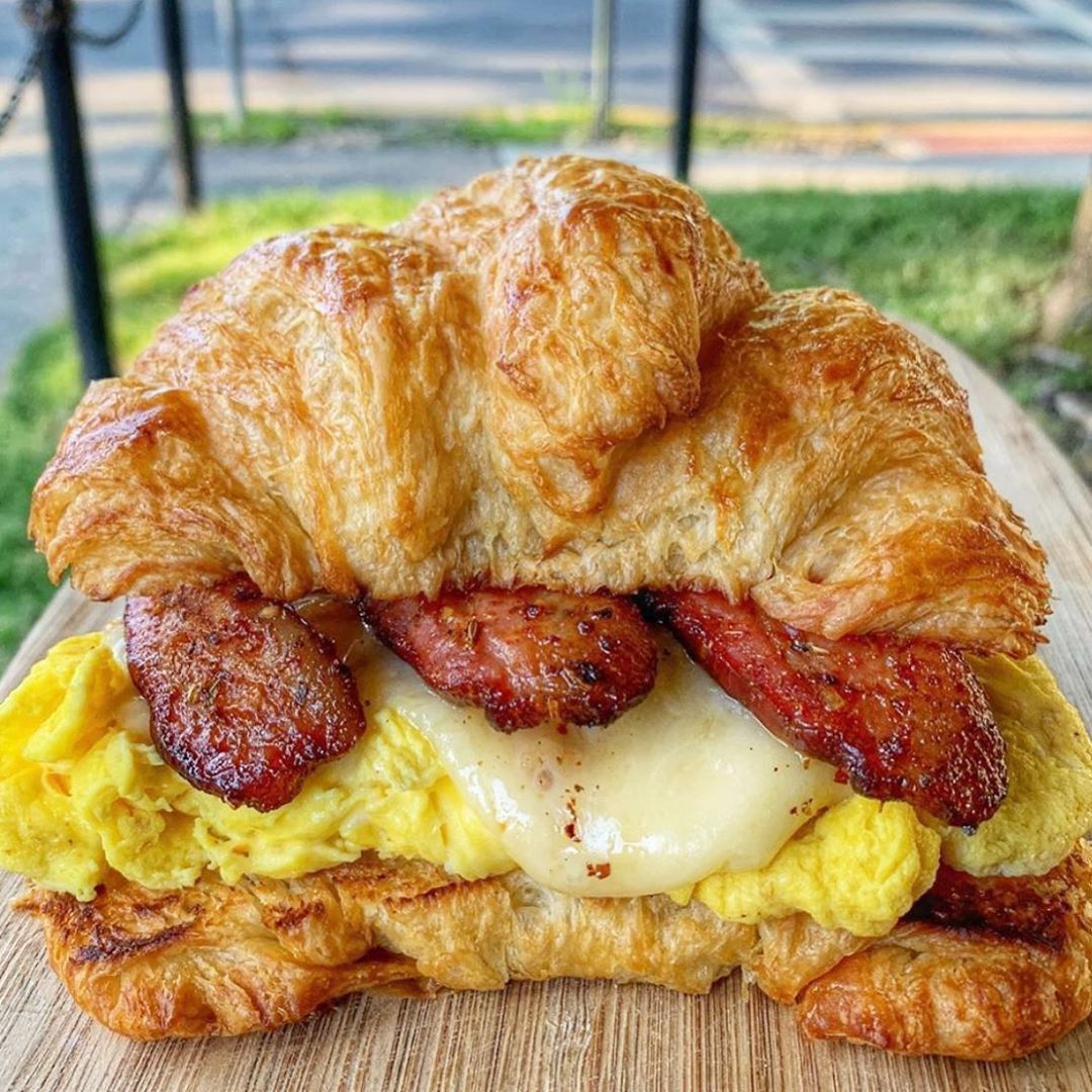 Breakfast Croissant Sandwich