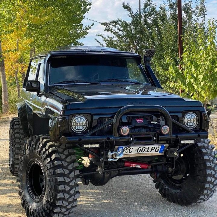 Black Off-Road Truck