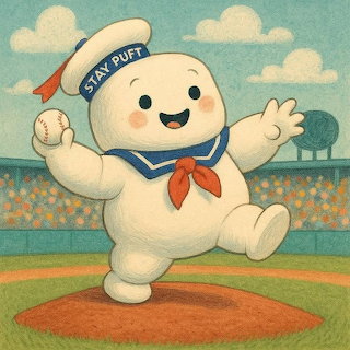 Stay Puft Baseball