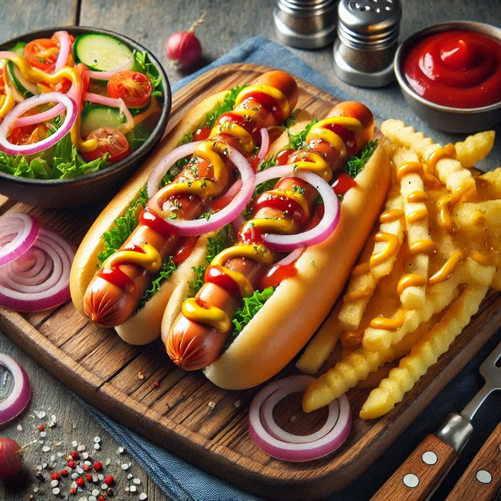 Hot Dogs and Fries