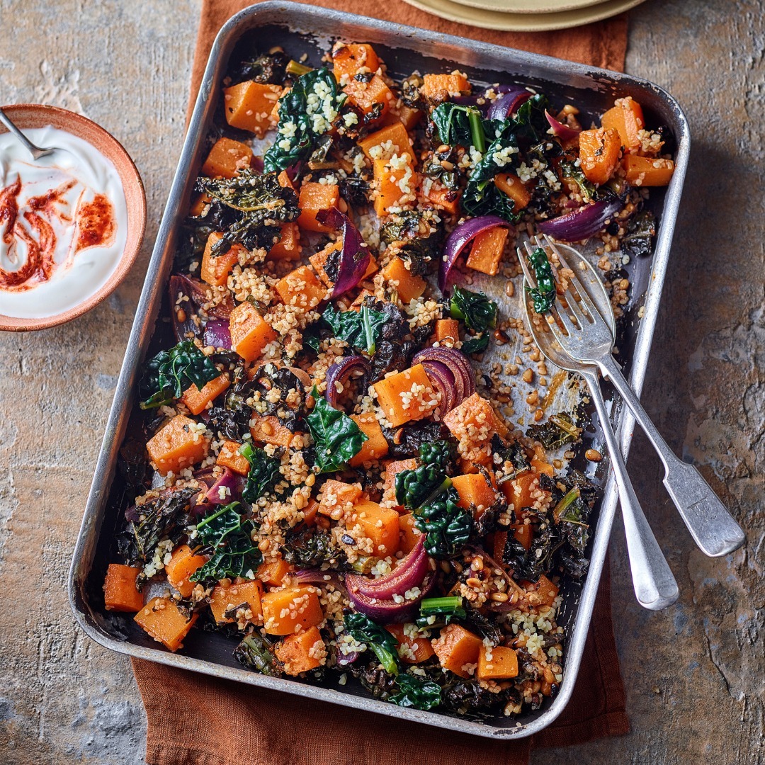 Vegetable Quinoa Traybake