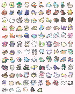 Pokemon Pixel Sprites