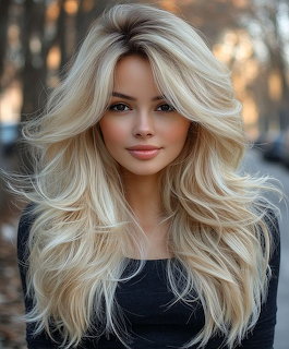 Blonde Woman Portrait