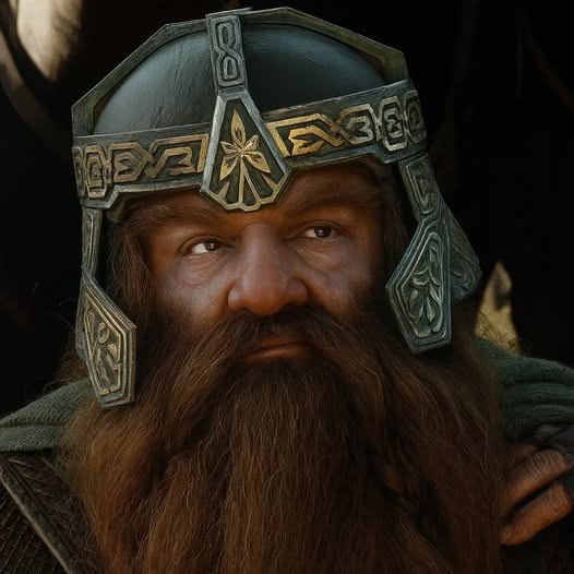 Gimli Dwarf Warrior Portrait