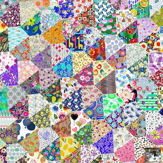 Colorful Pattern Collage