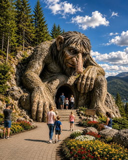 Hunderfossen Troll Entrance