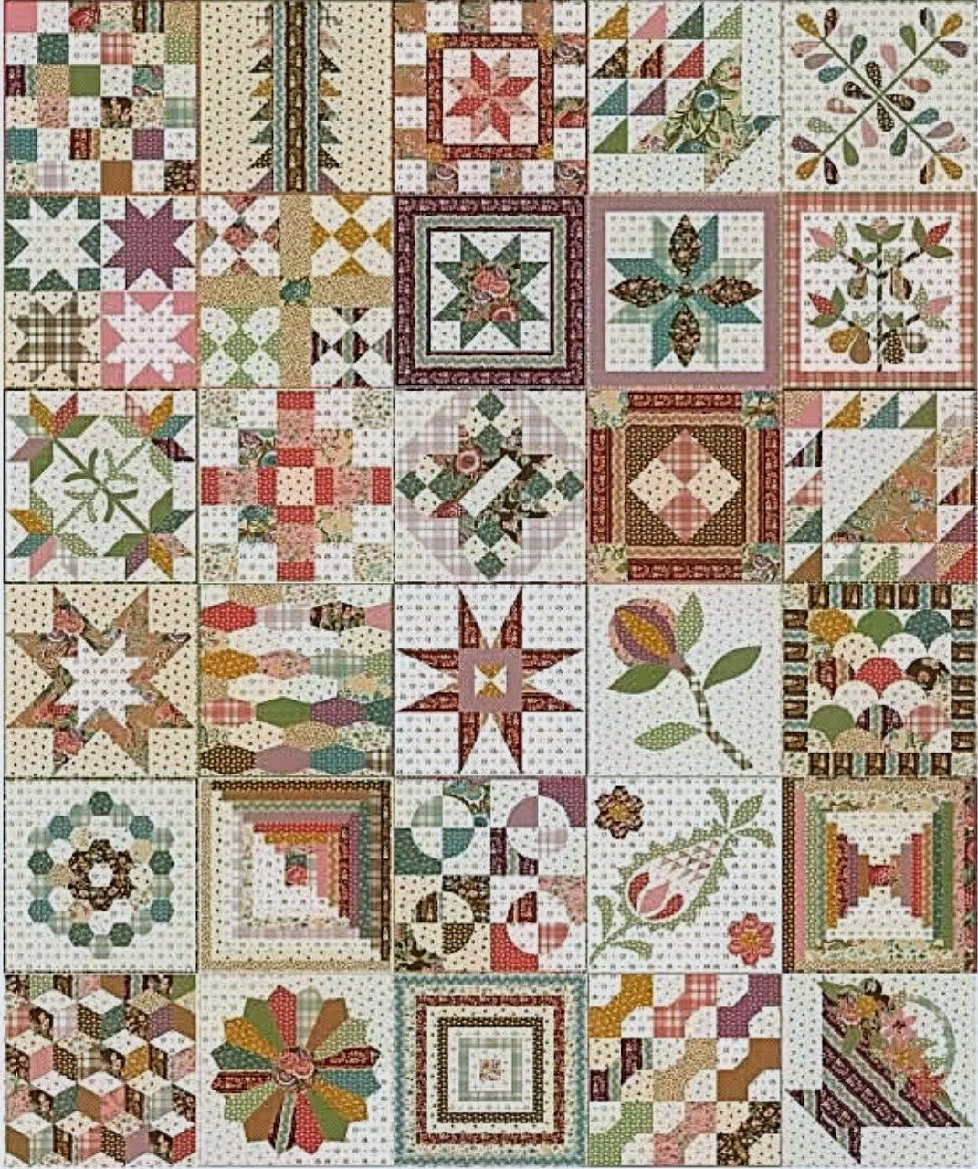 Patchwork Quilt Sampler