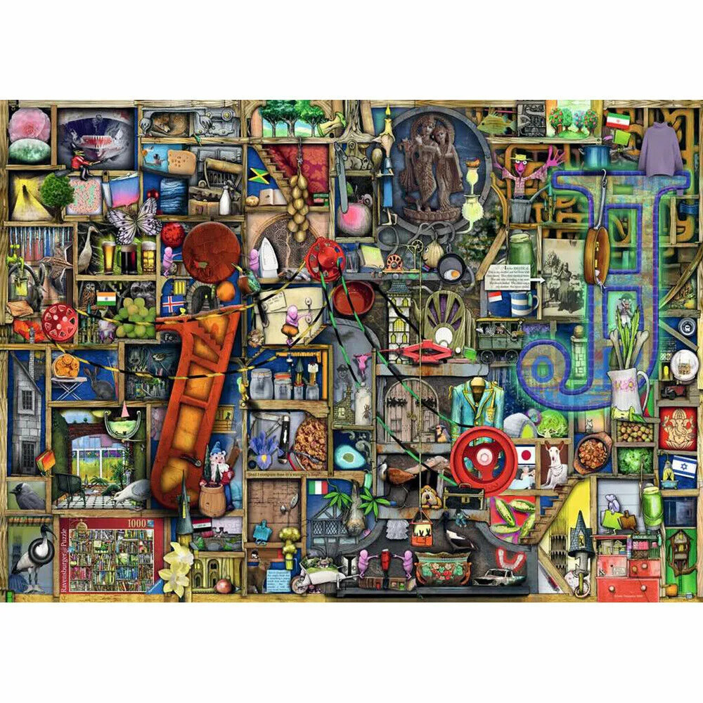 Curio Cabinet Collage
