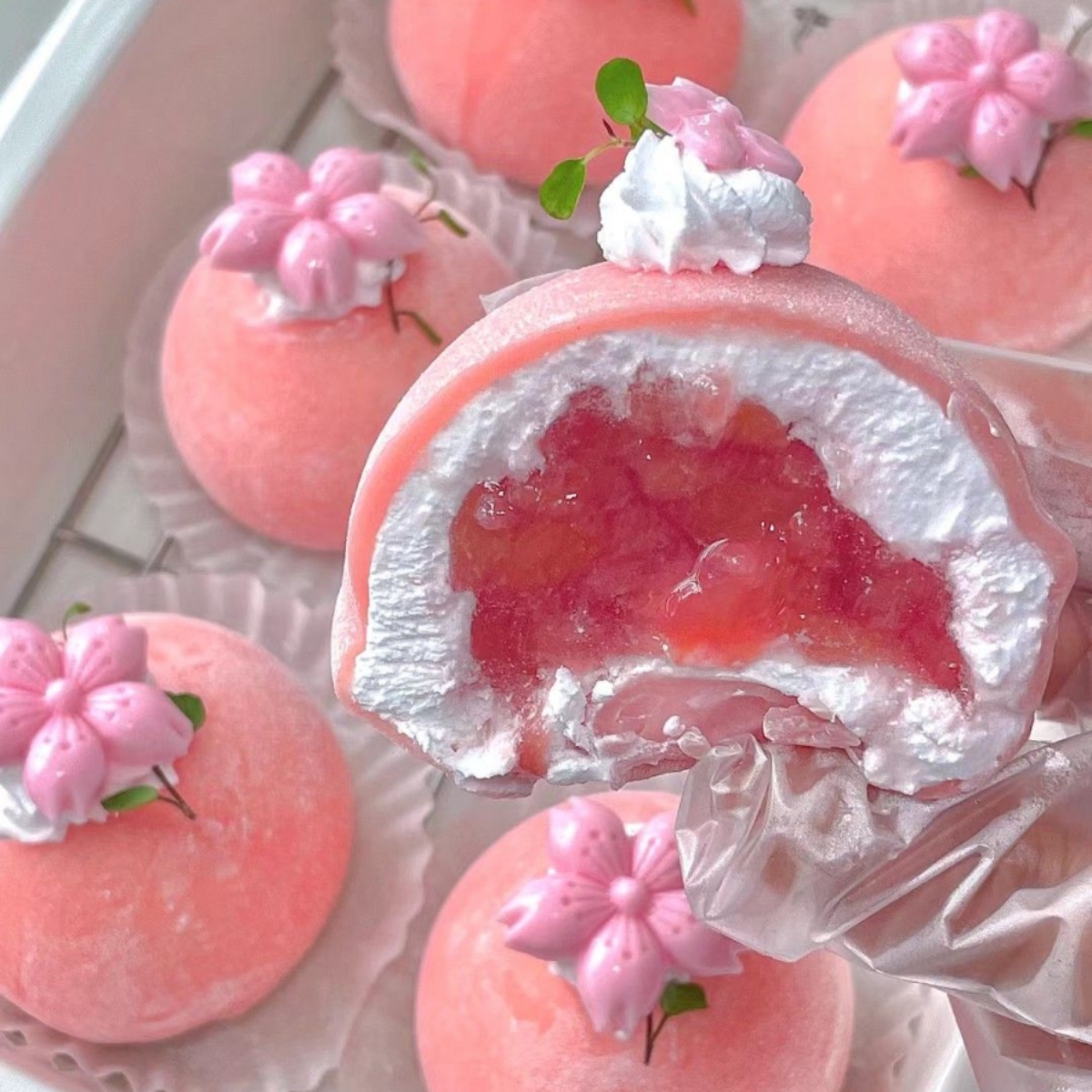 Fruit Mochi Dessert