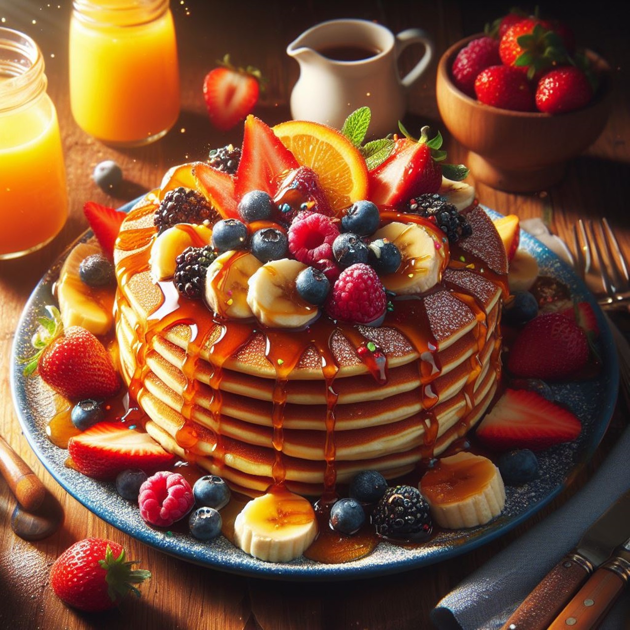 Over-the-Top Pancakes